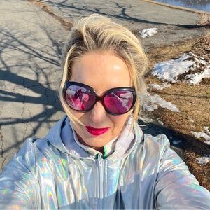 Ray-Ban Tortoise Shell Sunglasses with Pink Lenses